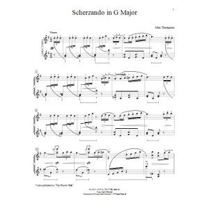 Scherzando In G Major