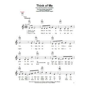 Think Of Me (from The Phantom Of The Opera)