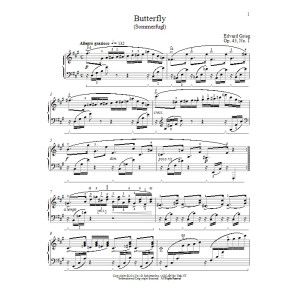Butterfly (Sommerfugl), Op. 43, No. 1