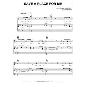 Save A Place For Me