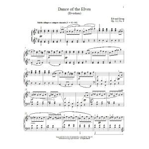 Dance Of The Elves (Elverdans), Op. 12, No. 4