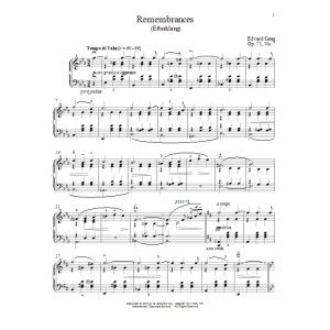 Remembrances (Efterklang), Op. 71, No. 7