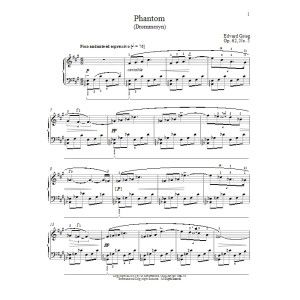 Phantom (Drommesyn), Op. 62, No. 5
