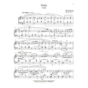 Waltz (Vals), Op. 38, No. 7