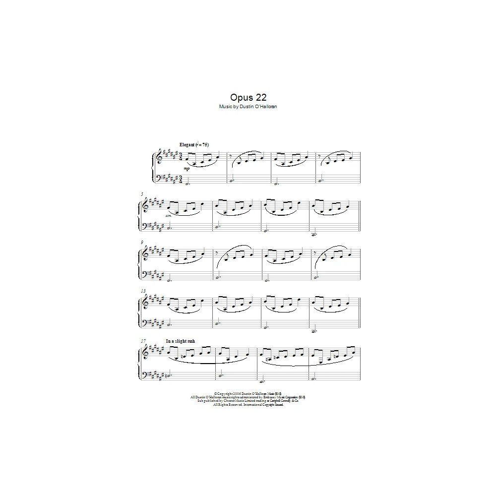 Opus 22