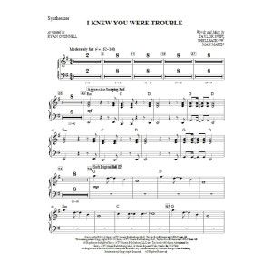 I Knew You Were Trouble - Synthesizer