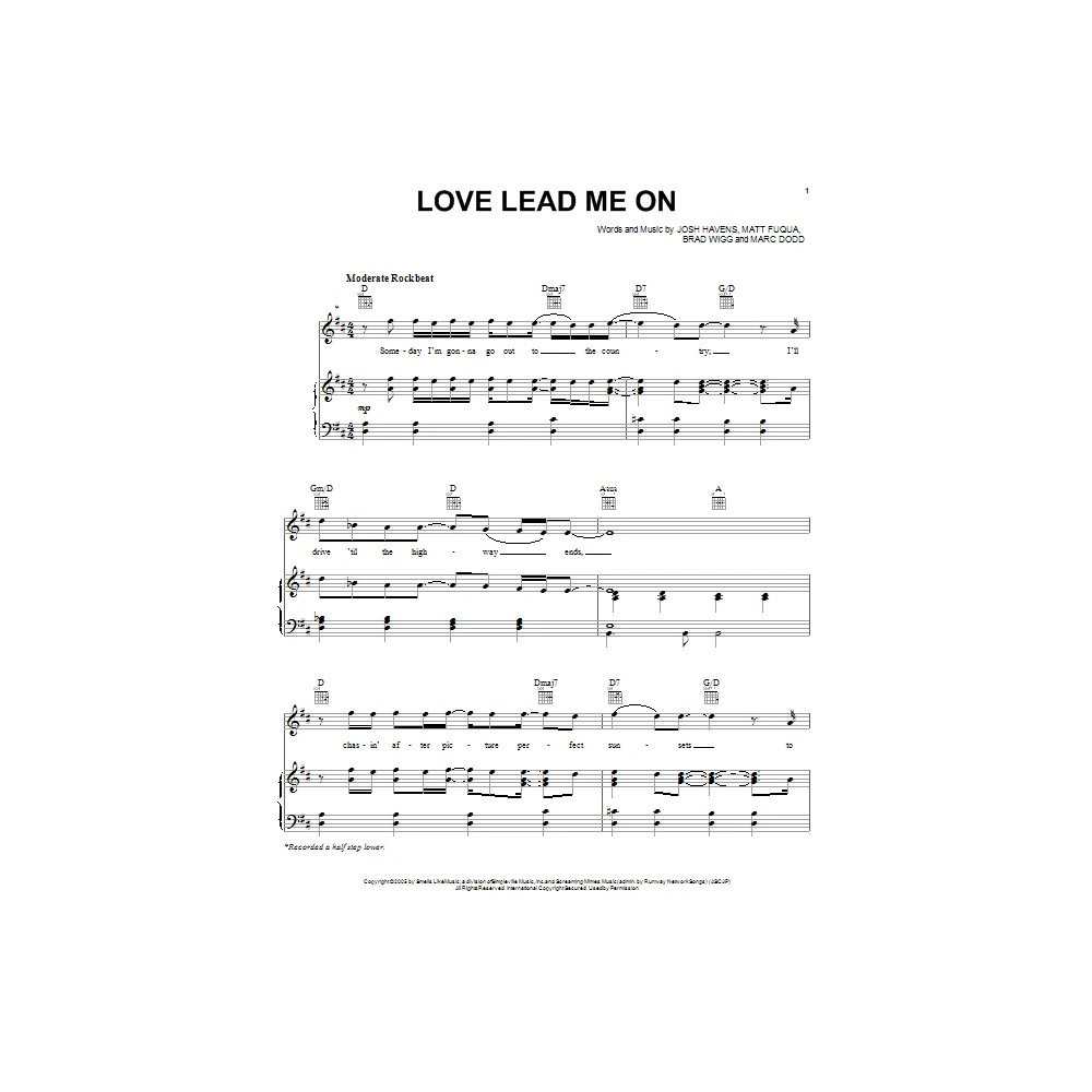 Love Lead Me On