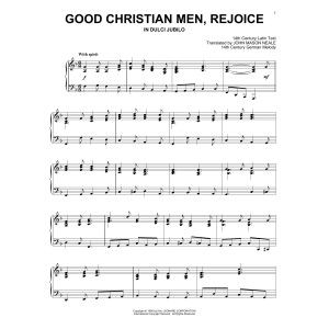 Good Christian Men, Rejoice