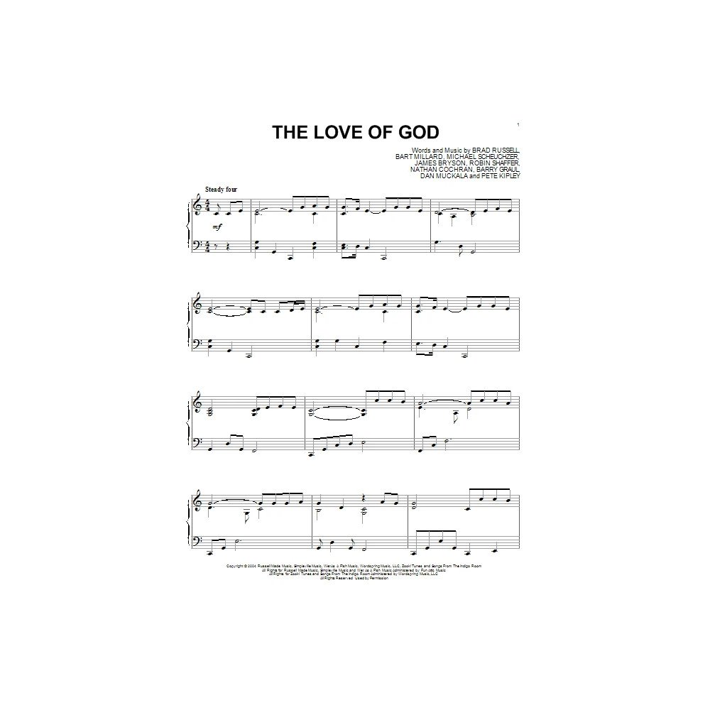 The Love Of God