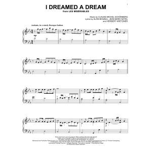 I Dreamed A Dream