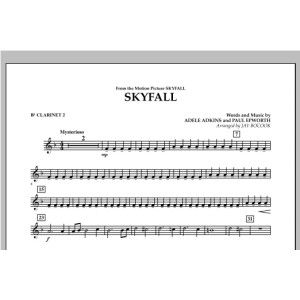 Skyfall - Bb Klarinette 2