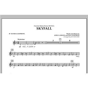 Skyfall - Bb Tenor Saxophone