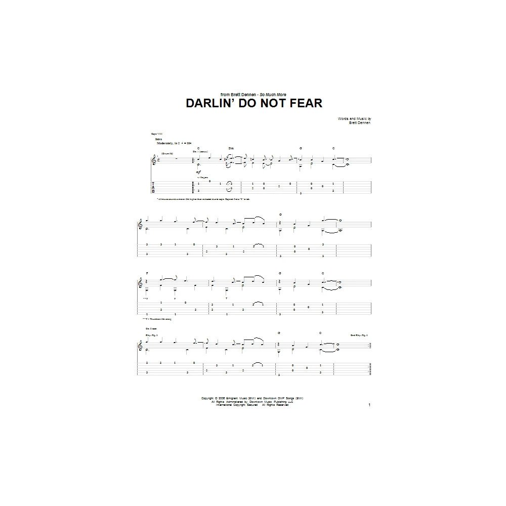 Darlin' Do Not Fear