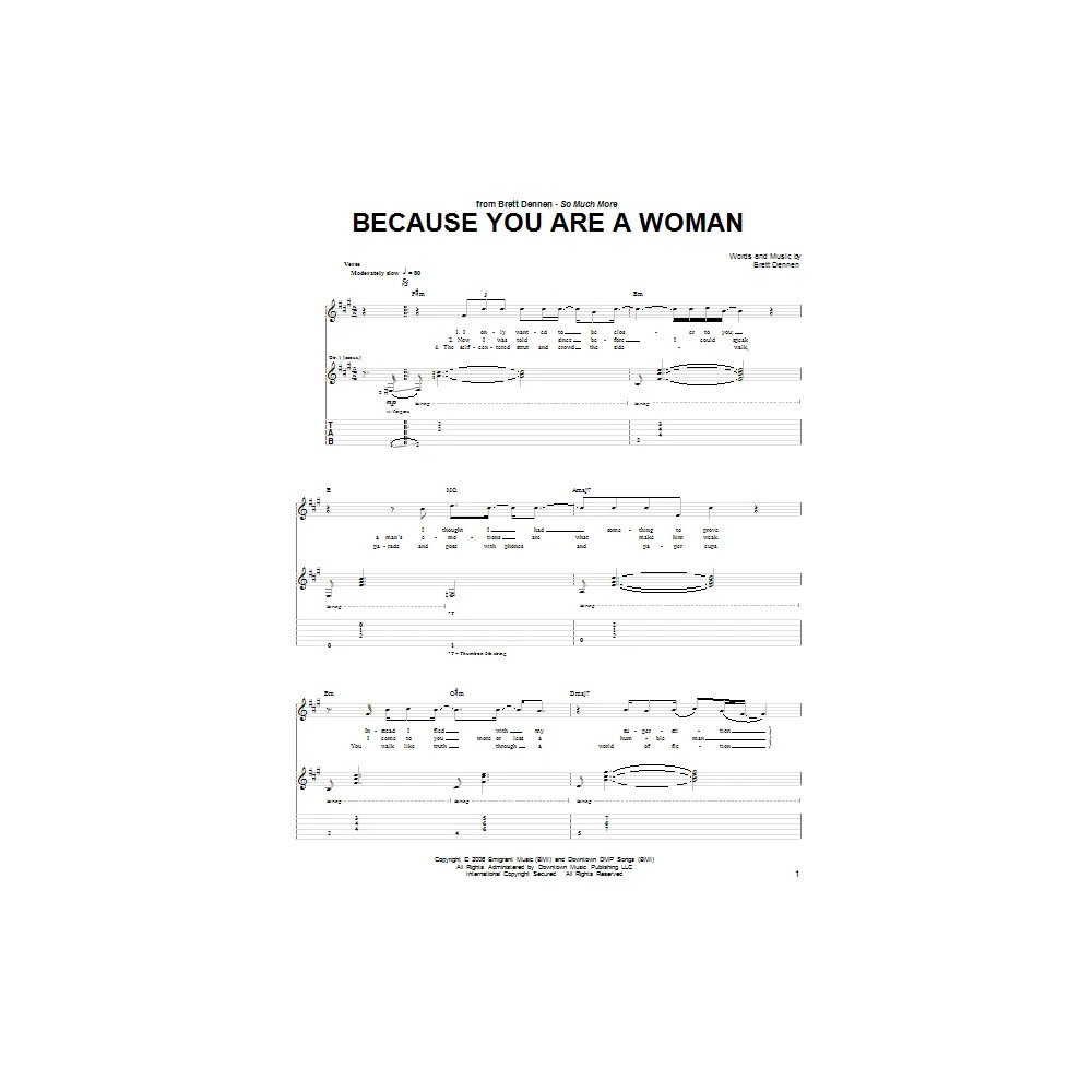 Because You Are A Woman
