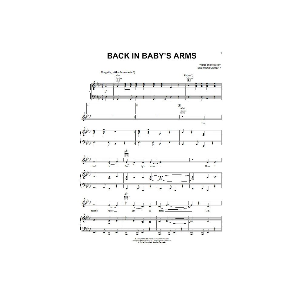 Back In Baby's Arms