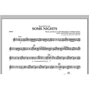 Some Nights - Oboe