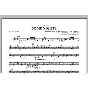 Some Nights - Bb Clarinet 2