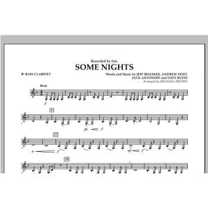 Some Nights - Bb Bass Clarinet
