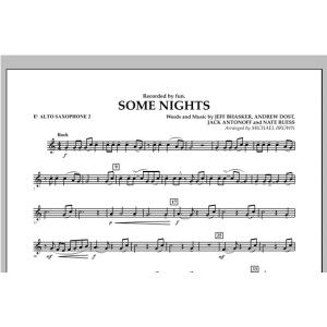 Some Nights - Eb Alto Saxophone 2
