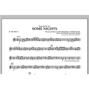 Some Nights - Bb Trumpet 2