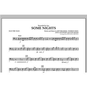 Some Nights - Electric Bass