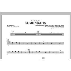 Some Nights - Percussion 2