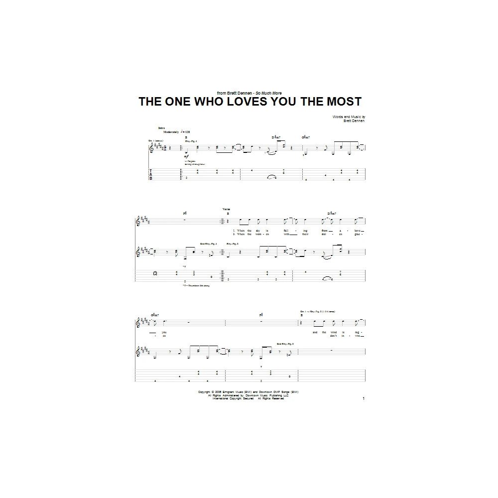 The One Who Loves You The Most