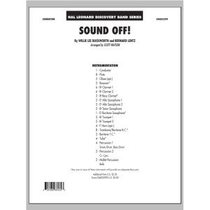 Sound Off - Full Score