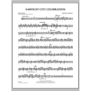 Sawdust City Celebration - Percussion 1