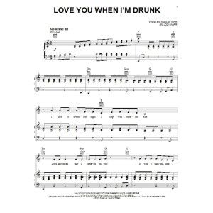 Love You When I'm Drunk