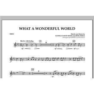 What A Wonderful World - Oboe