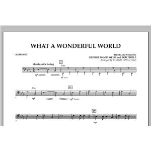 What A Wonderful World - Bassoon
