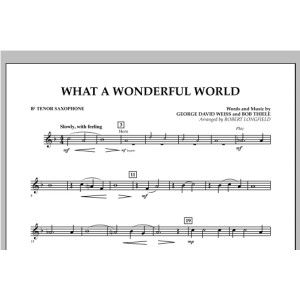 What A Wonderful World - Bb Tenor Saxophone