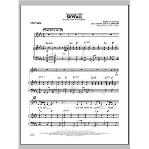 Skyfall - Piano/Vocal