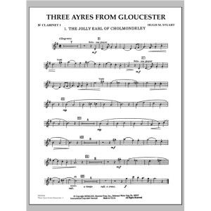 Three Ayres From Gloucester - Bb Clarinet 1