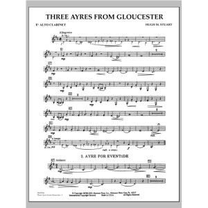 Three Ayres From Gloucester - Eb Alto Clarinet