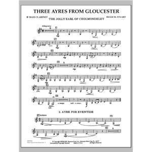 Three Ayres From Gloucester - Bb Bass Clarinet