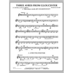 Three Ayres From Gloucester - Eb Contralto Clarinet