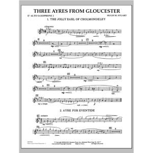 Three Ayres From Gloucester - Eb Alto Saxophone 2