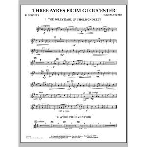 Three Ayres From Gloucester - Bb Cornet 1