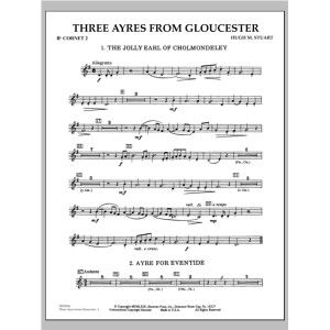 Three Ayres From Gloucester - Bb Cornet 2