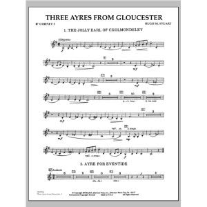 Three Ayres From Gloucester - Bb Cornet 3