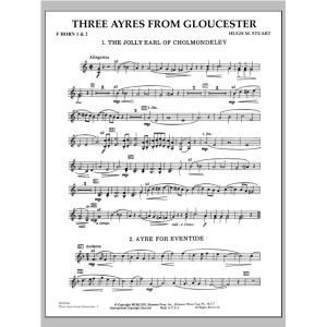 Three Ayres From Gloucester - F Horn 1 & 2
