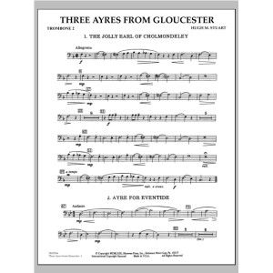 Three Ayres From Gloucester - Trombone 2