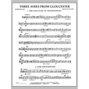 Three Ayres From Gloucester - Baritone B.C.