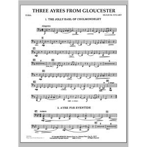 Three Ayres From Gloucester - Tuba