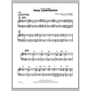 Final Countdown - Klavier