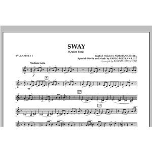 Sway (quien Sera) Dl - Bb Klarinette 1