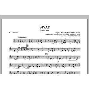 Sway (quien Sera) Dl - Bb Klarinette 2
