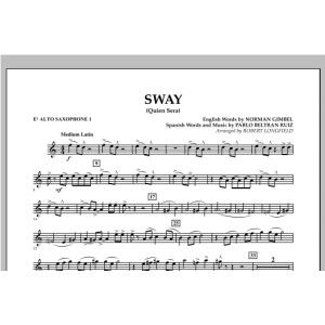 Sway (quien Sera) Dl - Eb Altsaxophon 1